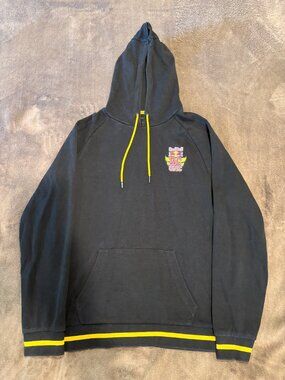 Red Bull BC One Limited Edition Breaking Pullover Hoodie Black Yellow Size L